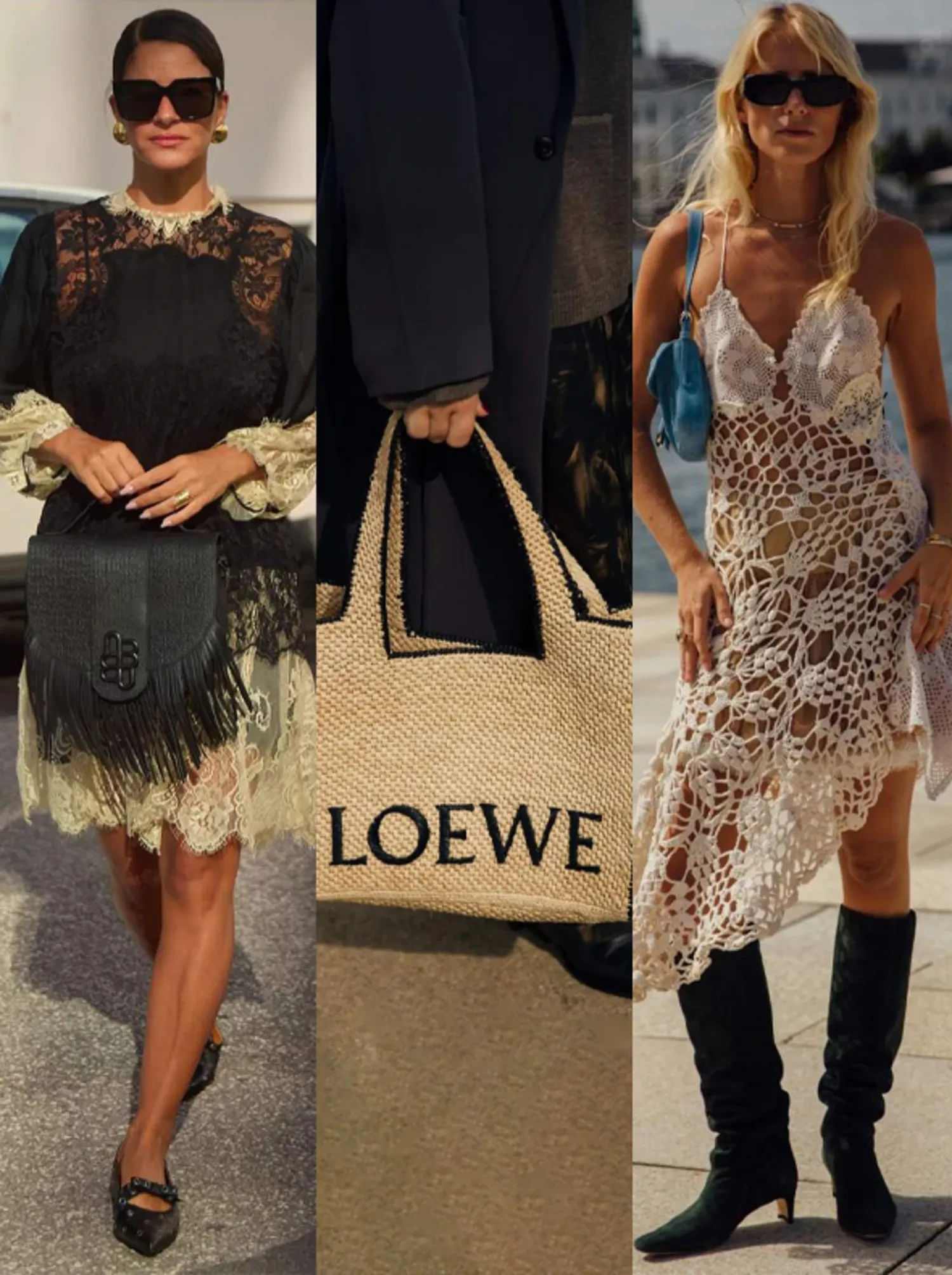 الجميع يرتدي خامات الصيف الآن